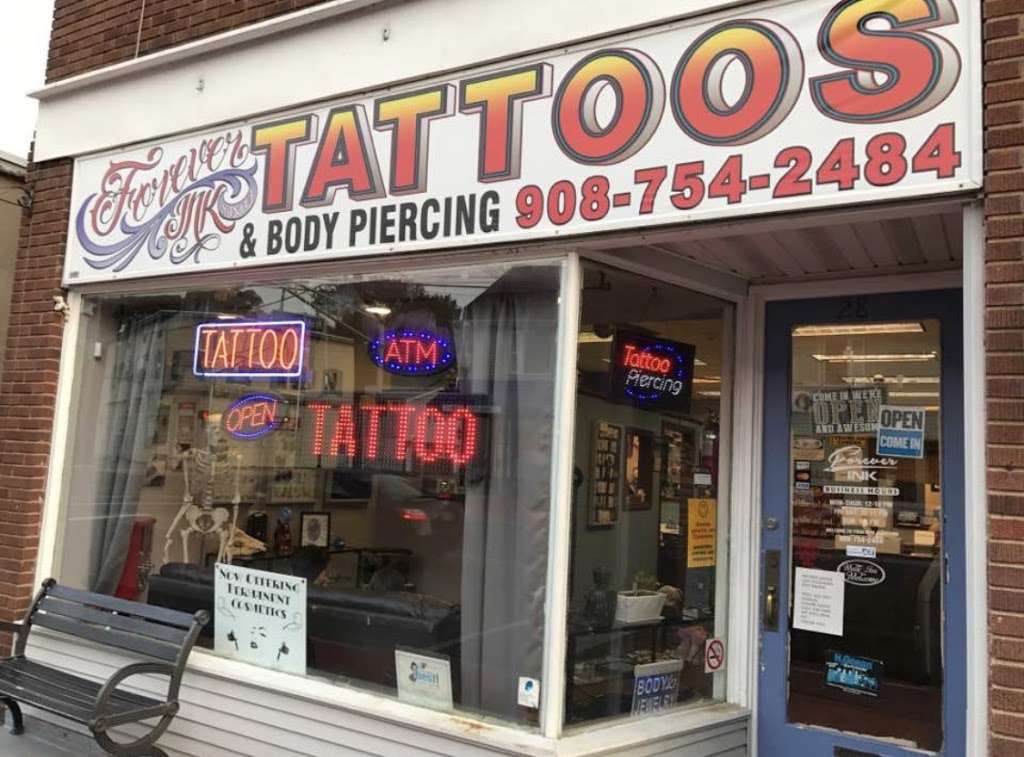 Forever Ink | 28 S Plainfield Ave, South Plainfield, NJ 07080 | Phone: (908) 754-2484