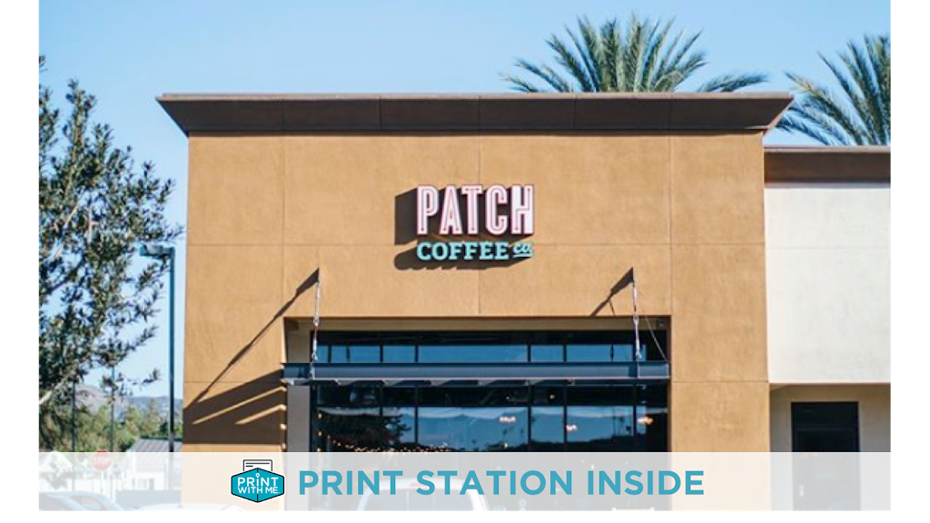 PrintWithMe Print Kiosk at Patch Coffee | 29100 Portola Pkwy, Lake Forest, CA 92630, USA | Phone: (773) 797-2118