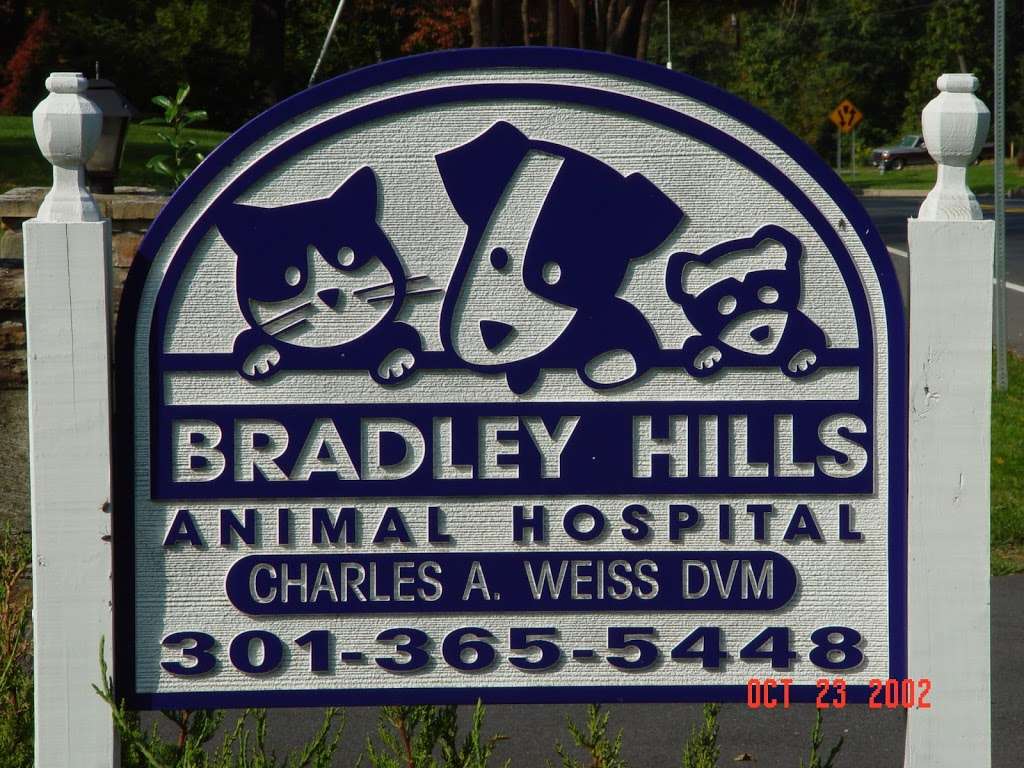Bradley Hills Animal Hospital | 7210 Bradley Blvd, Bethesda, MD 20817, USA | Phone: (301) 365-5448