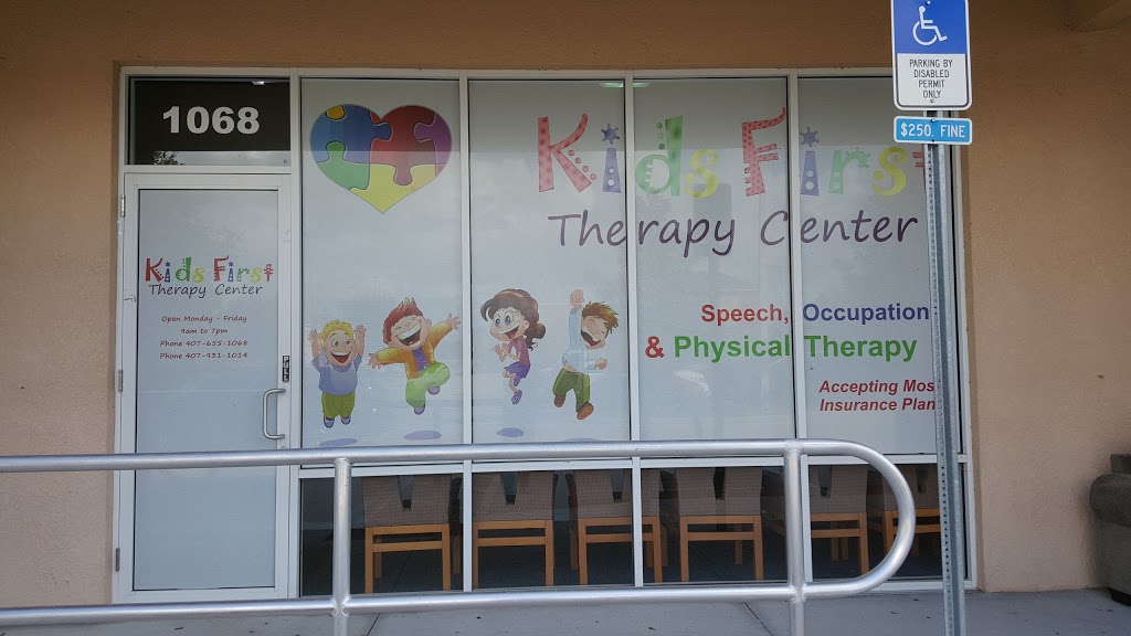 Kids First Therapy Center Inc | Kissimmee, FL 34759, USA | Phone: (407) 931-1014