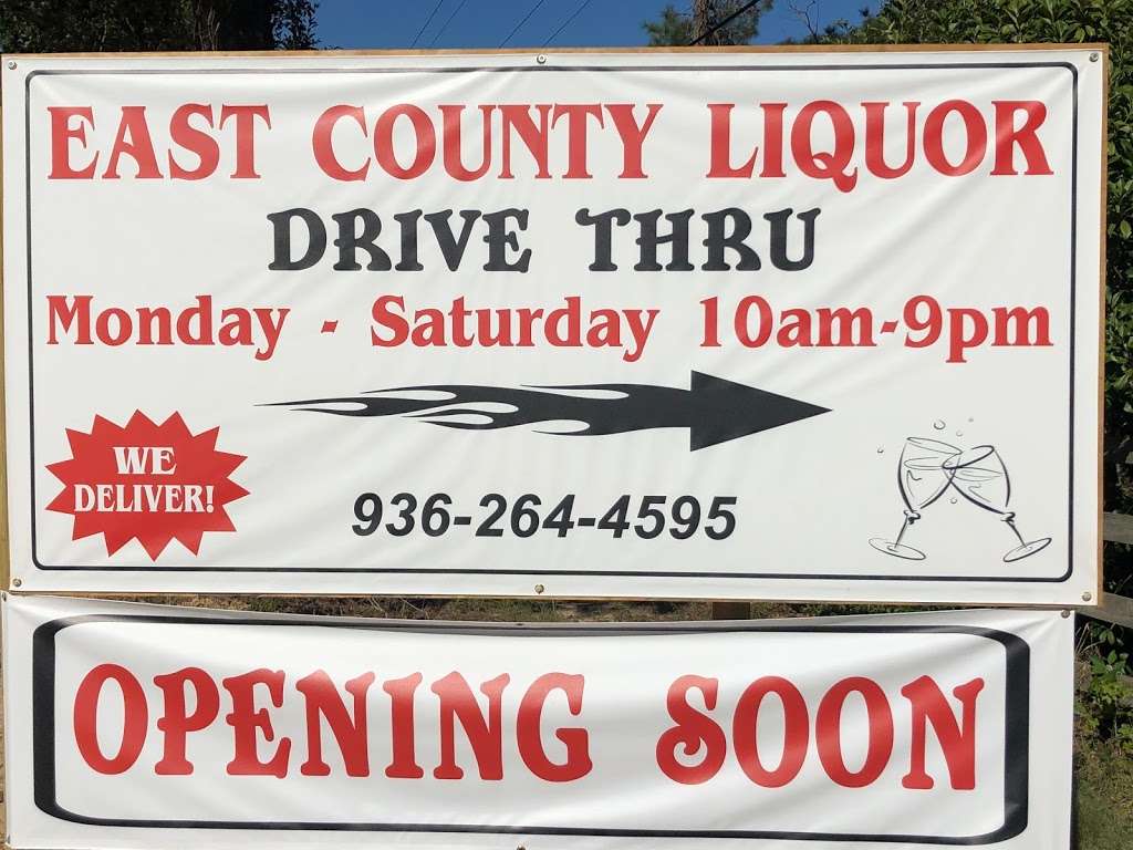 East Montgomery County Liquor Drive Thru and Delivery | 11024 FM 1484 Rd, Conroe, TX 77303, USA | Phone: (936) 264-4595