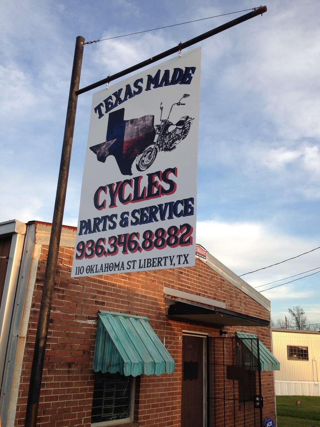 Texas Made Cycles | 110 Oklahoma St, Liberty, TX 77575, USA | Phone: (936) 346-8882