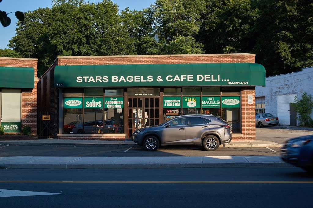 Stars Bagels & Cafe | 711 Saw Mill River Rd, Ardsley, NY 10502, USA | Phone: (914) 591-4321