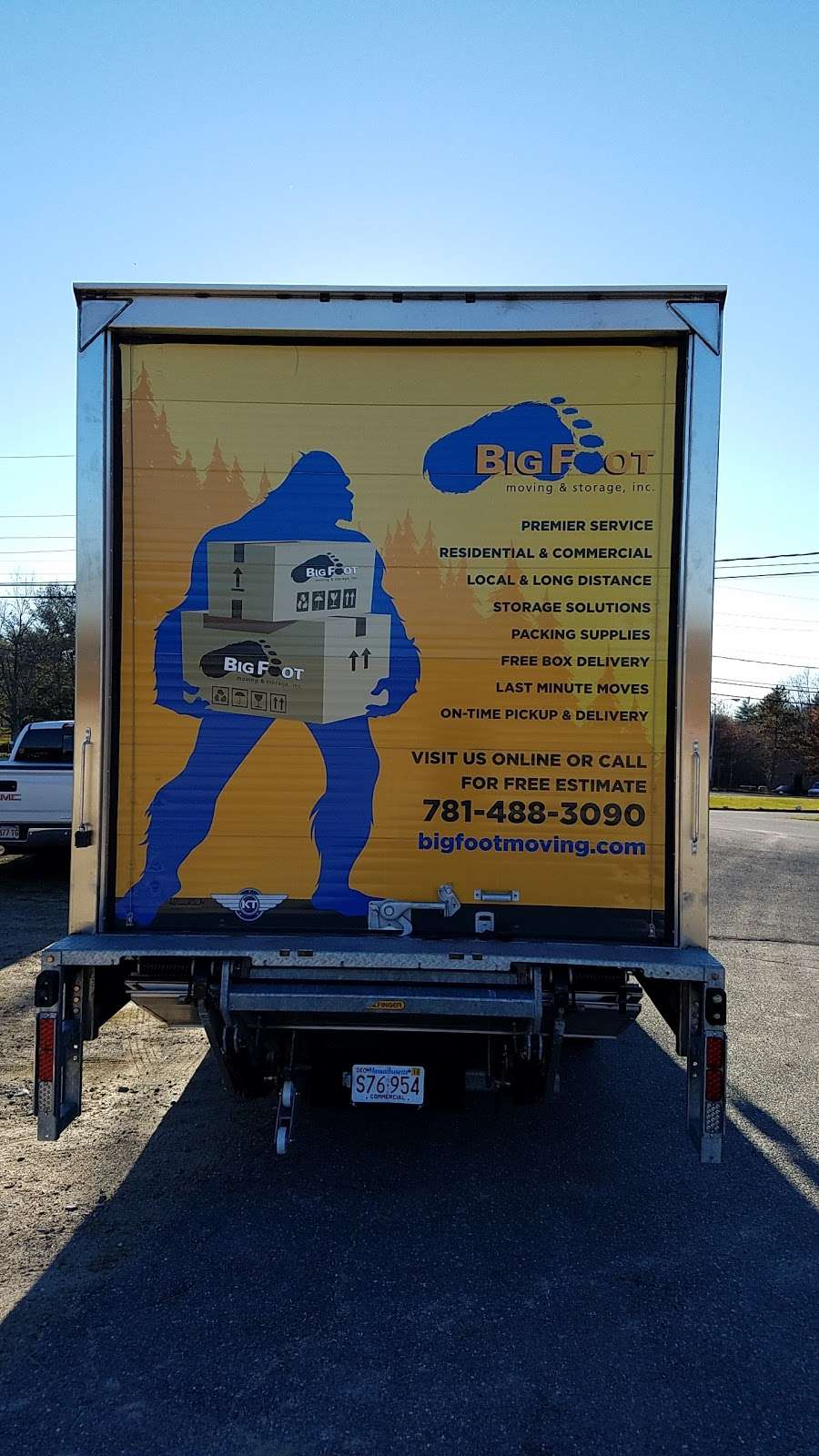 Big Foot Moving & Storage, Inc. | 5 Craig Rd, Acton, MA 01720, USA | Phone: (781) 488-3090