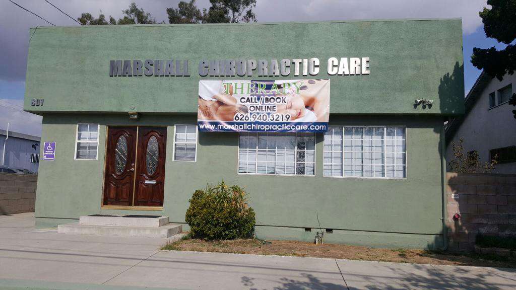 Marshall Chiropractic Care | 807 E Marshall St, San Gabriel, CA 91776, USA | Phone: (626) 940-3219