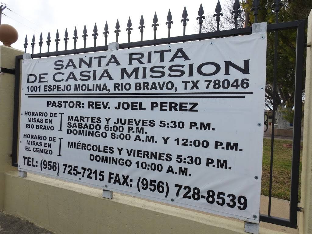 Santa Rita de Casia Catholic Church | 1001 Espejo Molina Rd, Laredo, TX 78046, USA | Phone: (956) 725-7215