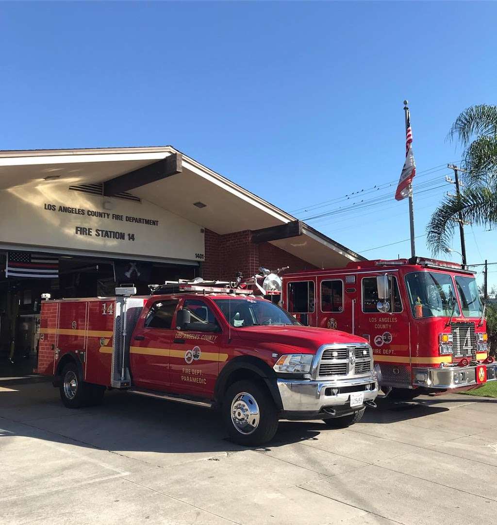 Los Angeles County Fire Dept. Station 14 | 1401 W 108th St, Los Angeles, CA 90047, USA | Phone: (323) 756-9900