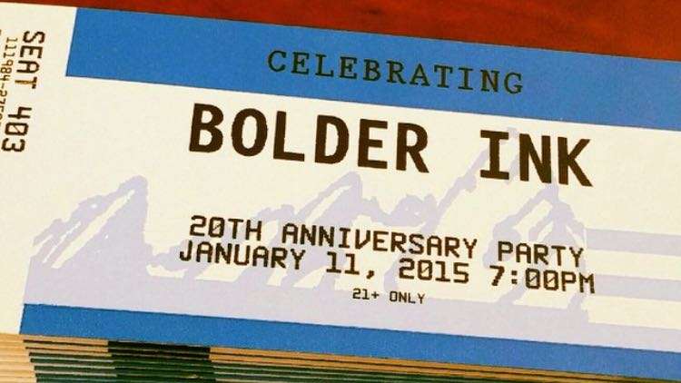 Bolder Ink | 2735 Iris Ave A, Boulder, CO 80304, USA | Phone: (303) 444-7380