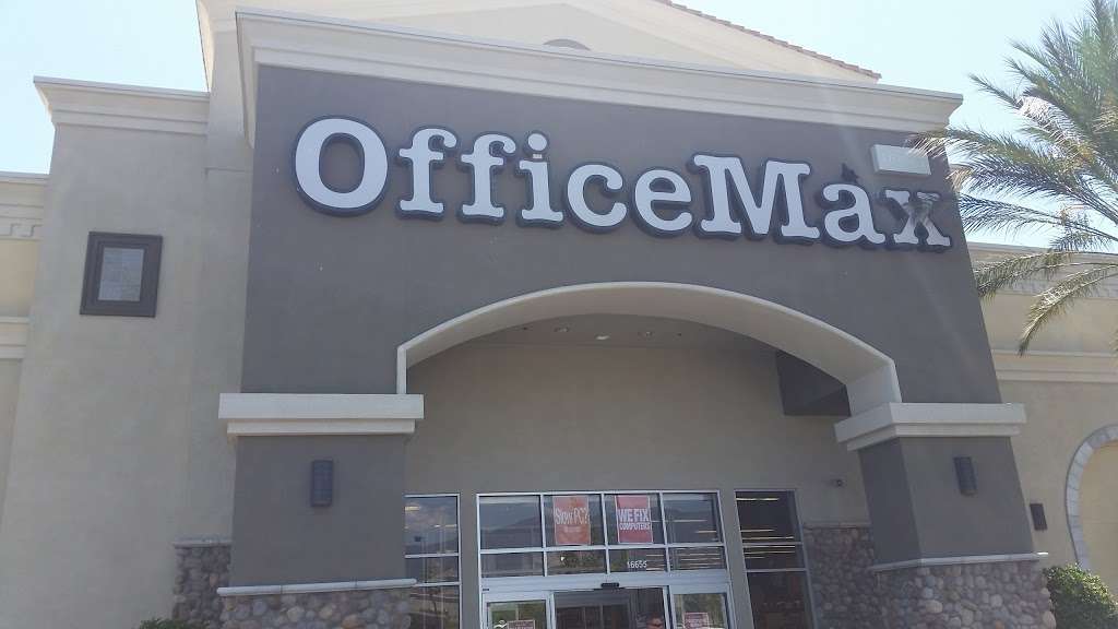 OfficeMax | 16655 Sierra Lakes Pkwy, Fontana, CA 92336, USA | Phone: (909) 355-4513