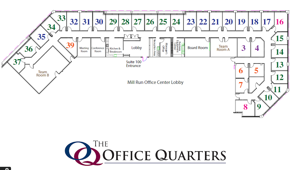 The Office Quarters | 1275 Glenlivet Dr, Allentown, PA 18106, USA | Phone: (484) 224-3000