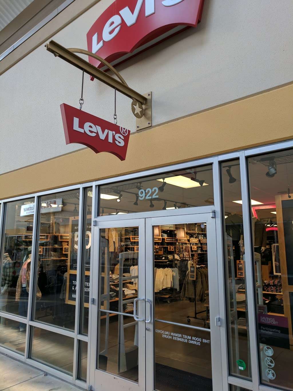 levi's houston premium outlet