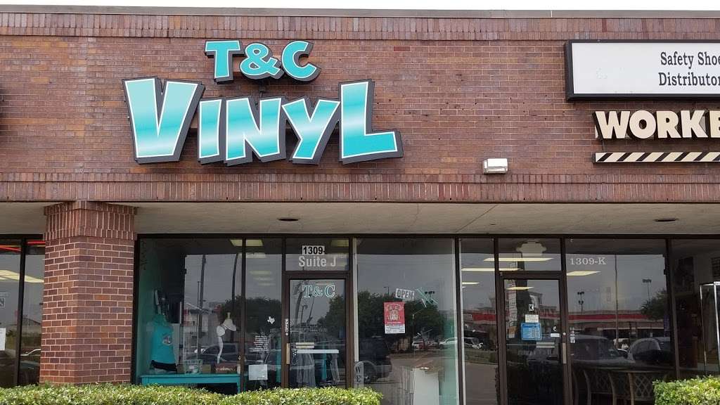 T&C Vinyl Designs and Supplies | 1309 W Fairmont Pkwy Suite J, La Porte, TX 77571 | Phone: (281) 402-5858