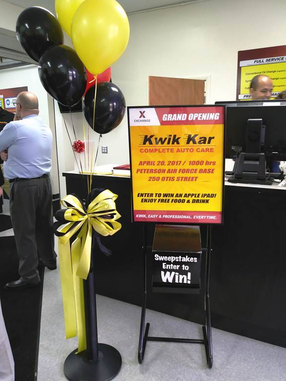 Kwik Kar Complete Auto Care Peterson AFB | 250 Otis St building 1360, Colorado Springs, CO 80914, USA | Phone: (719) 638-4956