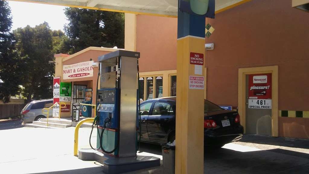 Appian Express Mart & Gas | 4917 Appian Way, El Sobrante, CA 94803 | Phone: (510) 223-0734