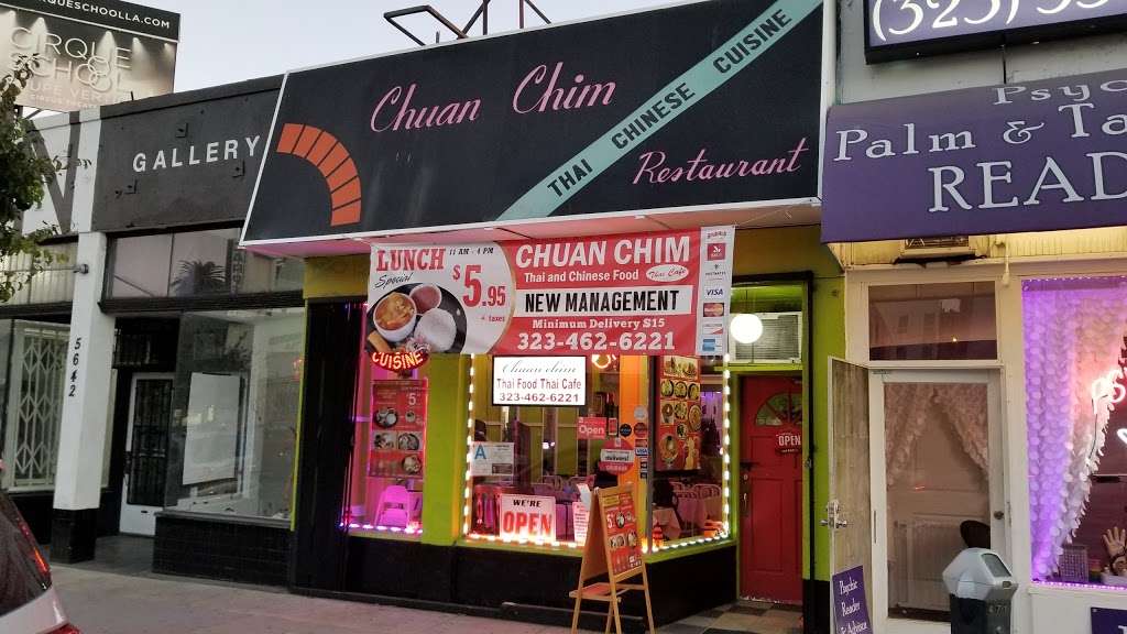 Chuan Chim Thai Cafe | 5644 Hollywood Blvd, Los Angeles, CA 90028, USA | Phone: (323) 462-6221