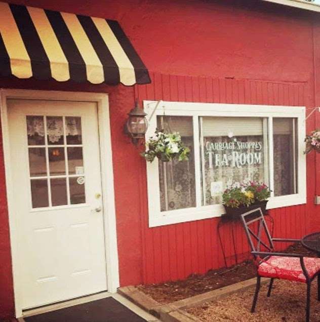 Carriage Shoppes Tea Room | 392 Main St, Elizabeth, CO 80107, USA | Phone: (303) 646-4681