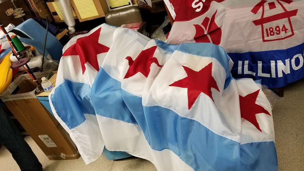 WGN Flag & Decorating Co | 7984 S South Chicago Ave, Chicago, IL 60617, USA | Phone: (773) 768-8076