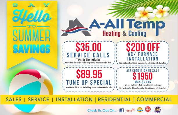 A All Temp Inc. Heating & Cooling | 5520 Bluestem Ct, Oswego, IL 60543 | Phone: (630) 355-4474