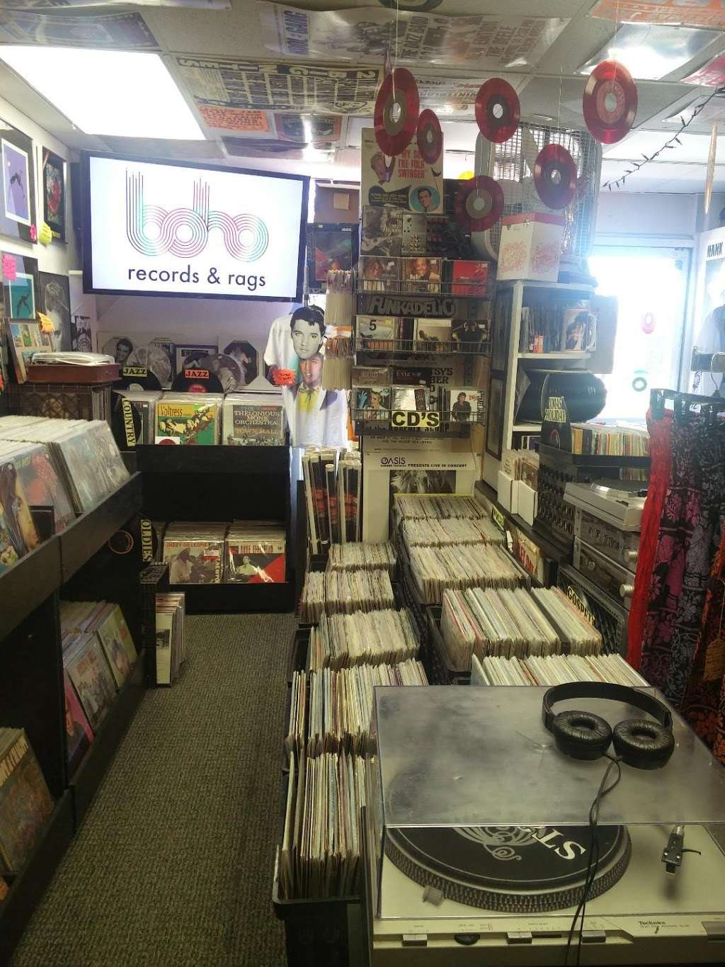 Boho Records And Rags | 24827 Railroad Ave, Newhall, CA 91321, USA | Phone: (661) 388-4066