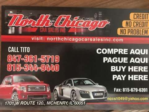 North Chicago Car Sales | 1701 West Route 120 Unit B, McHenry, IL 60051, USA | Phone: (815) 344-9440