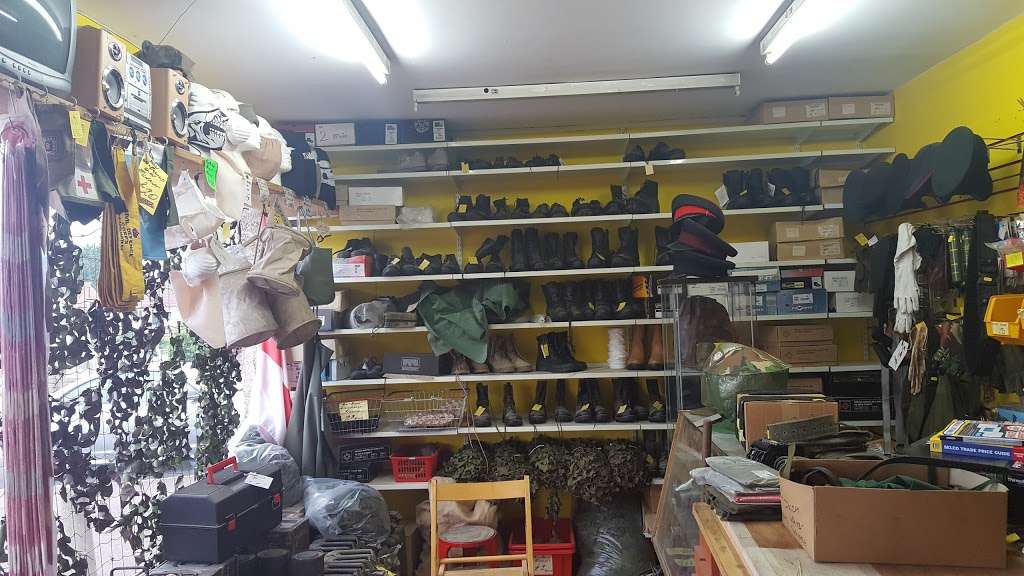 JOHNS ARMY SURPLUS | 73-75 Horley Rd, Redhill RH1 5AL, UK | Phone: 01737 761755