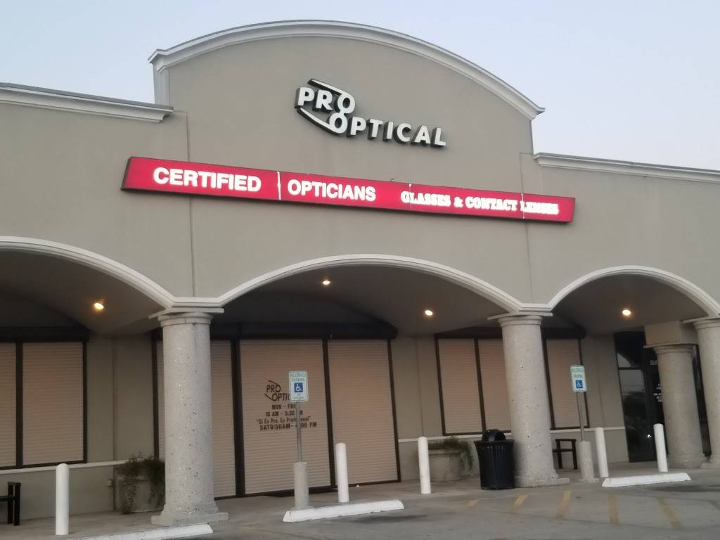 Pro Optical | 5718 McArdle Rd STE 103, Corpus Christi, TX 78412, USA | Phone: (361) 994-0776