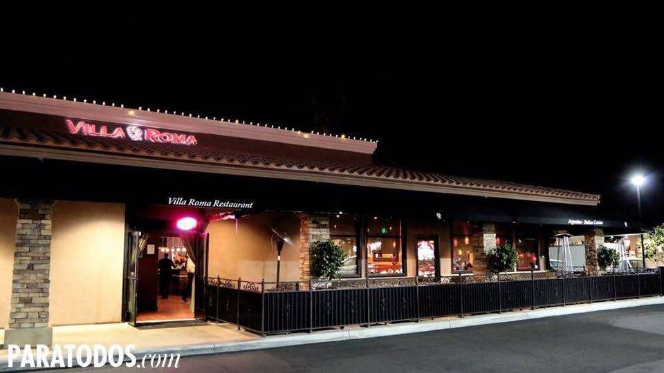 Villa Roma Restaurant | 25254 La Paz Rd suite a, Laguna Hills, CA 92653 | Phone: (949) 454-8585