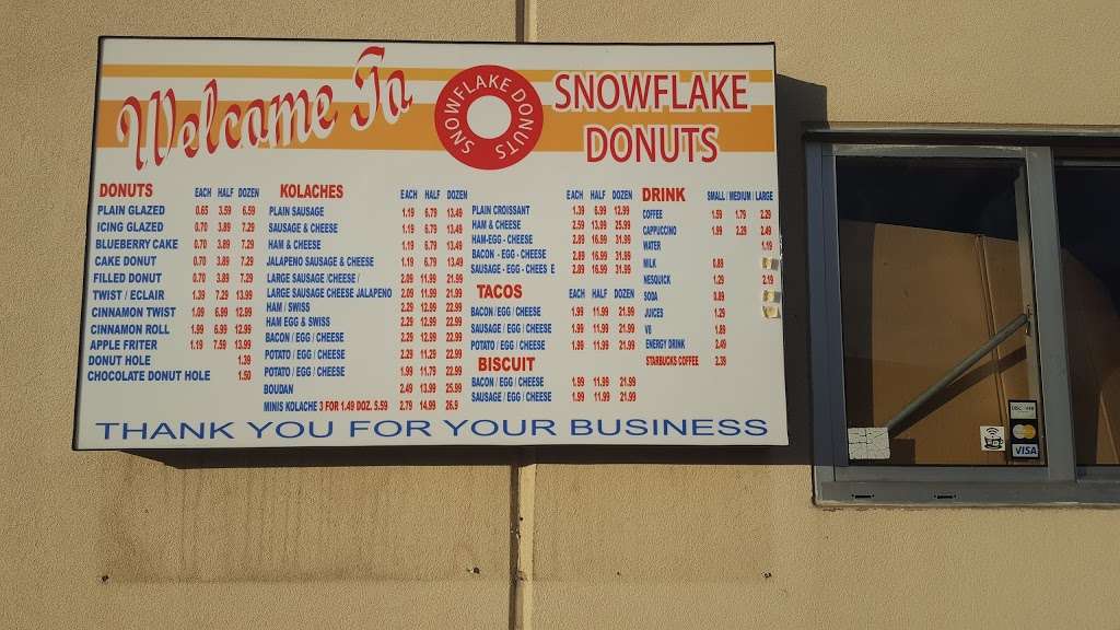 Snowflake Donuts | 17111 West Rd # 107, Houston, TX 77095, USA | Phone: (281) 463-1118