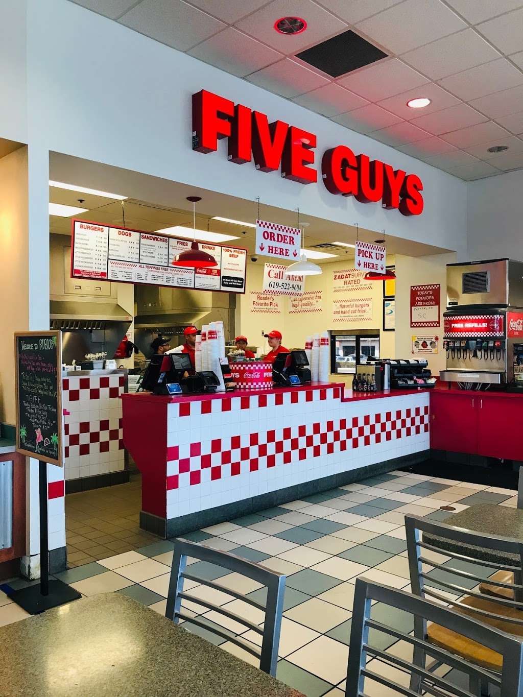 Five Guys | NAS North Island, San Diego, CA 92135, USA | Phone: (619) 522-9604