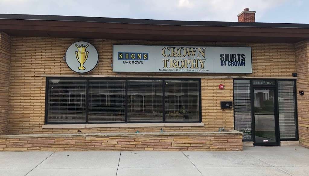 Crown Trophy | 19 E 31st St, La Grange Park, IL 60526, USA | Phone: (708) 947-4000