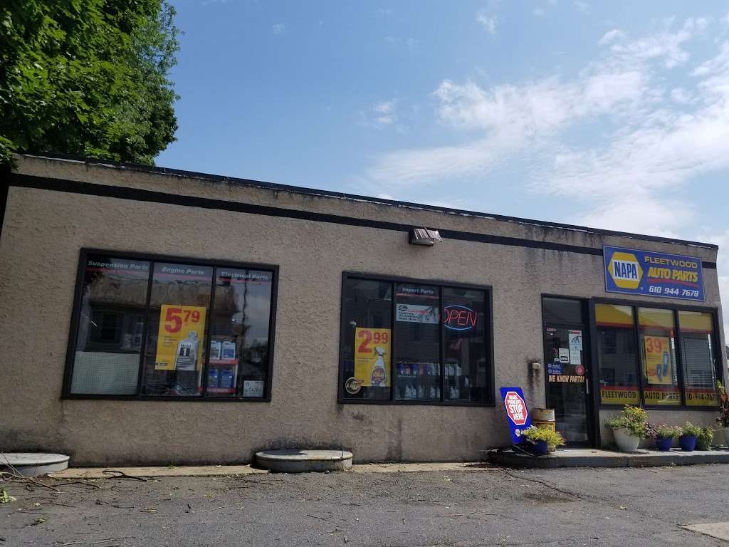 NAPA Auto Parts - Fleetwood Auto Parts | 34 E Main St, Fleetwood, PA 19522, USA | Phone: (610) 944-7678