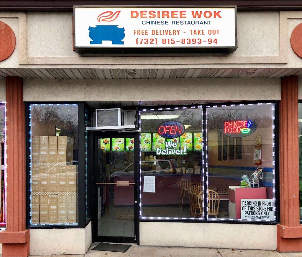 Desiree Wok | 1333 St Georges Ave, Colonia, NJ 07067, USA | Phone: (732) 913-0808