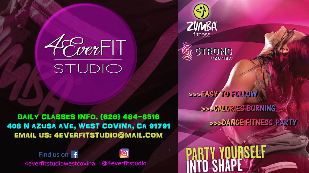 4Ever Fit Studio | 408 N Azusa Ave, West Covina, CA 91791, USA | Phone: (626) 484-8516