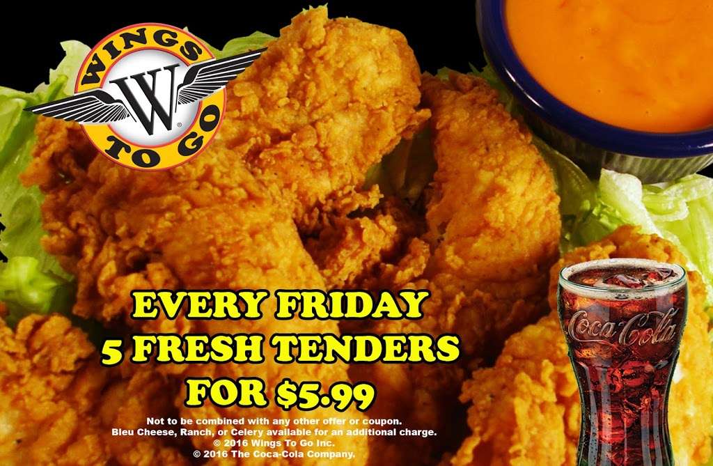 Wings To Go - Bear | 809 Governors Pl, Bear, DE 19701, USA | Phone: (302) 836-8611
