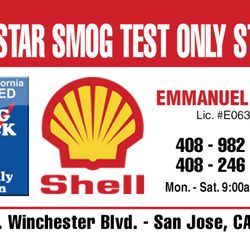 1025 Star Smog Station | 1025 S Winchester Blvd, San Jose, CA 95128 | Phone: (408) 982-3020