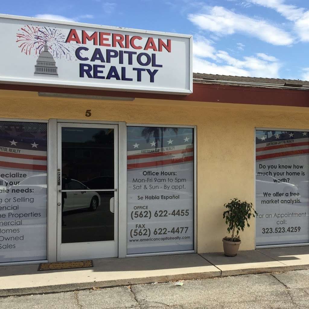 American Capitol Realty | 12040 Paramount Blvd #5, Downey, CA 90242, USA | Phone: (323) 523-4259