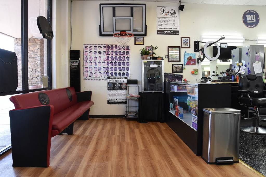 The League barbershop and salon | 965 E Van Buren St, Avondale, AZ 85323, USA | Phone: (623) 925-8777
