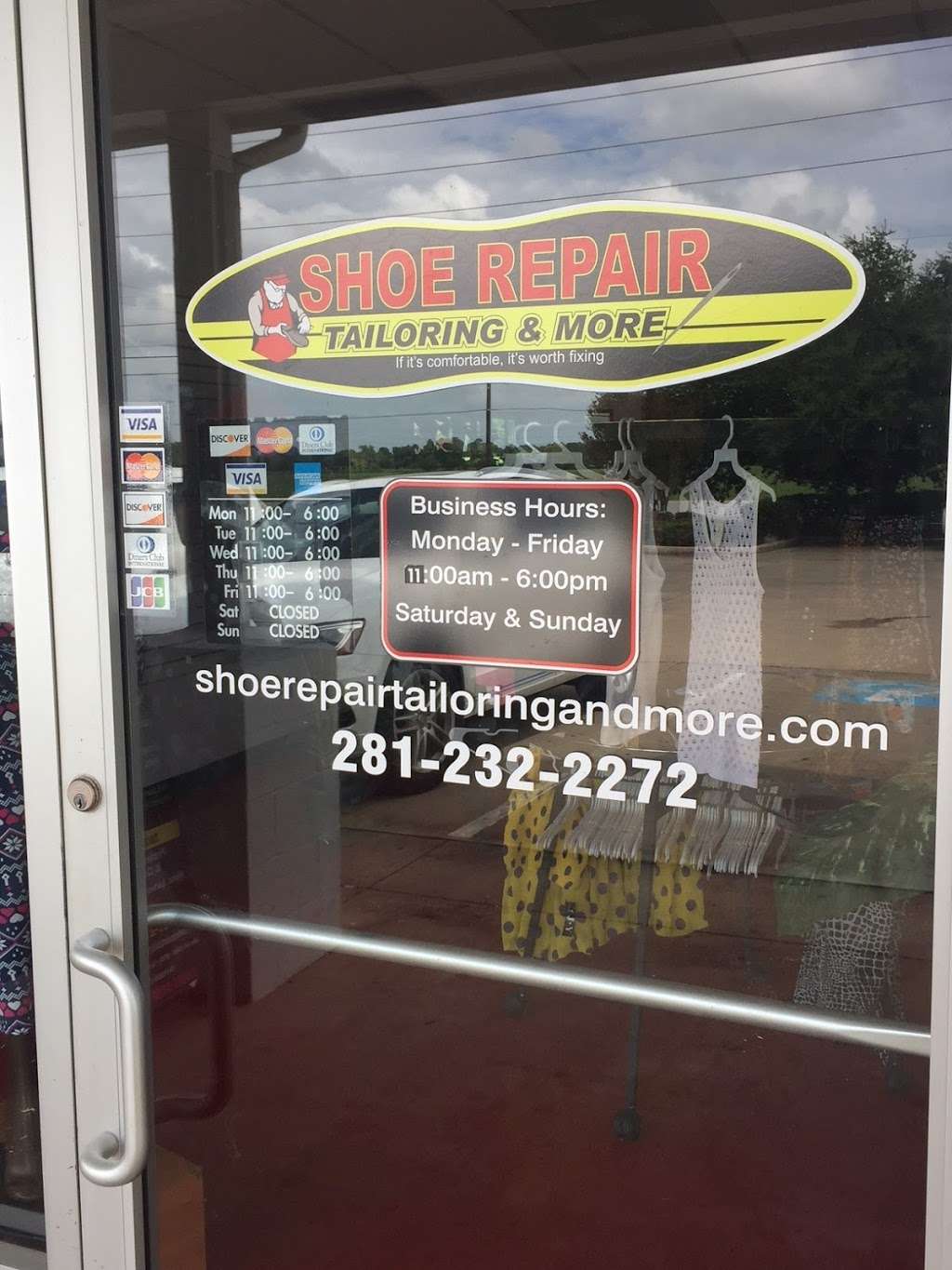 Shoe Repair Tailoring & More | 4610 Farm to Market Rd 723 Suite E, Richmond, TX 77406, USA | Phone: (281) 232-2272