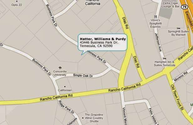 Hatter, Williams & Purdy Insurance, Inc. | 2230 Faraday Ave, Carlsbad, CA 92008, USA | Phone: (760) 795-2002