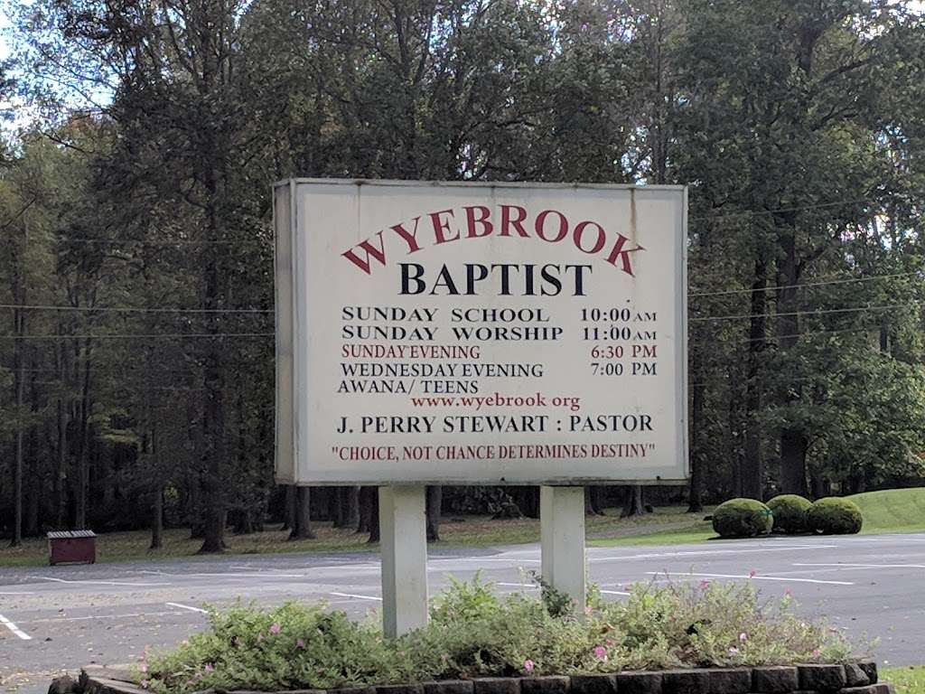 Wyebrook Missionary Baptist Church | 62 New Rd, Elverson, PA 19520, USA | Phone: (610) 942-3447