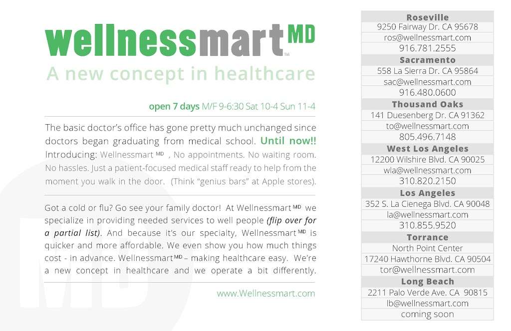 WellnessMart, MD | 2211 Palo Verde Ave, Long Beach, CA 90815, USA | Phone: (562) 598-0700