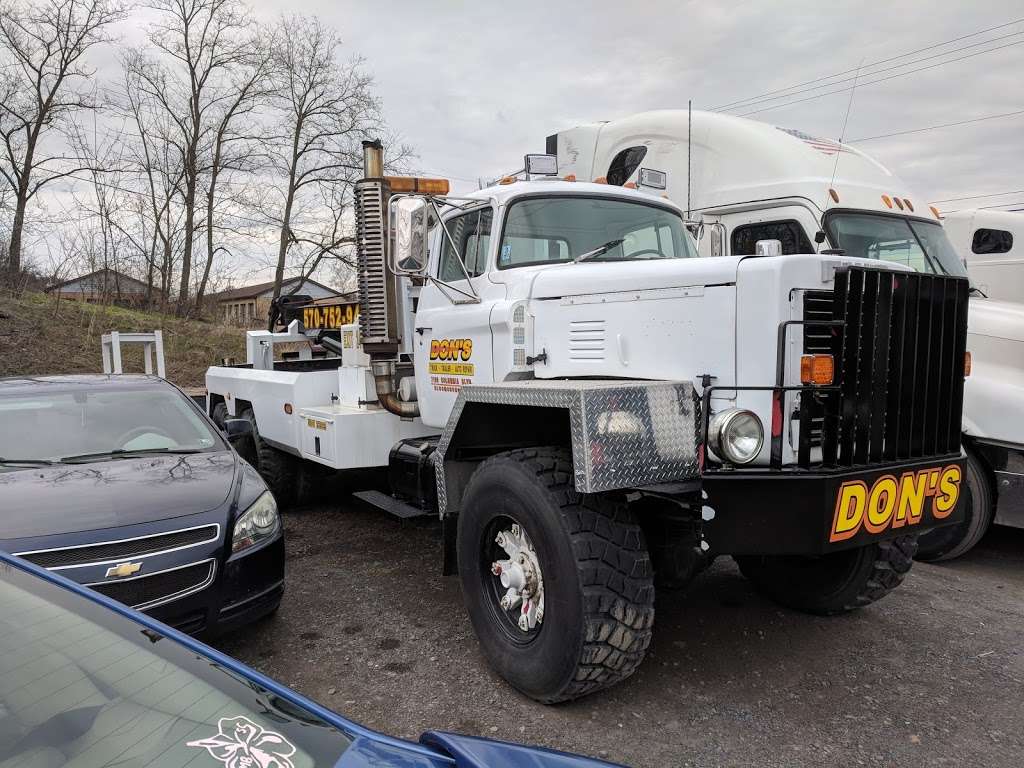 Dons Truck Trailer & Auto Repair LLC. | 7199 Columbia Blvd, Bloomsburg, PA 17815 | Phone: (570) 752-9411