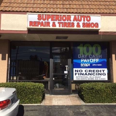 Superior Auto Repair & Tires & Smog | 2209 E 4th St, Ontario, CA 91764 | Phone: (909) 638-5067