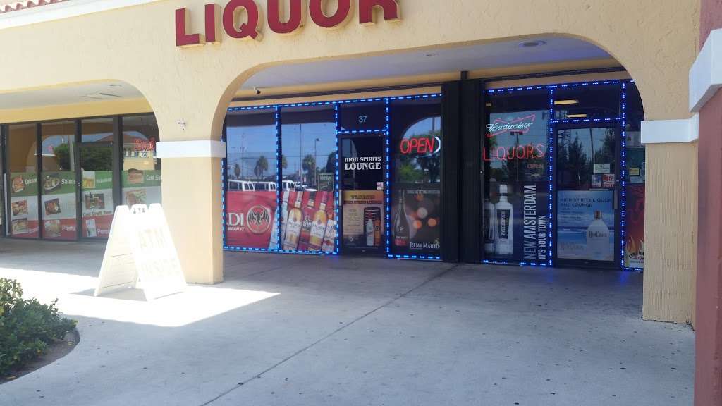 High Spirits Liquors & Lounge | 5335 N Military Trl #36, West Palm Beach, FL 33407, USA | Phone: (561) 683-3050