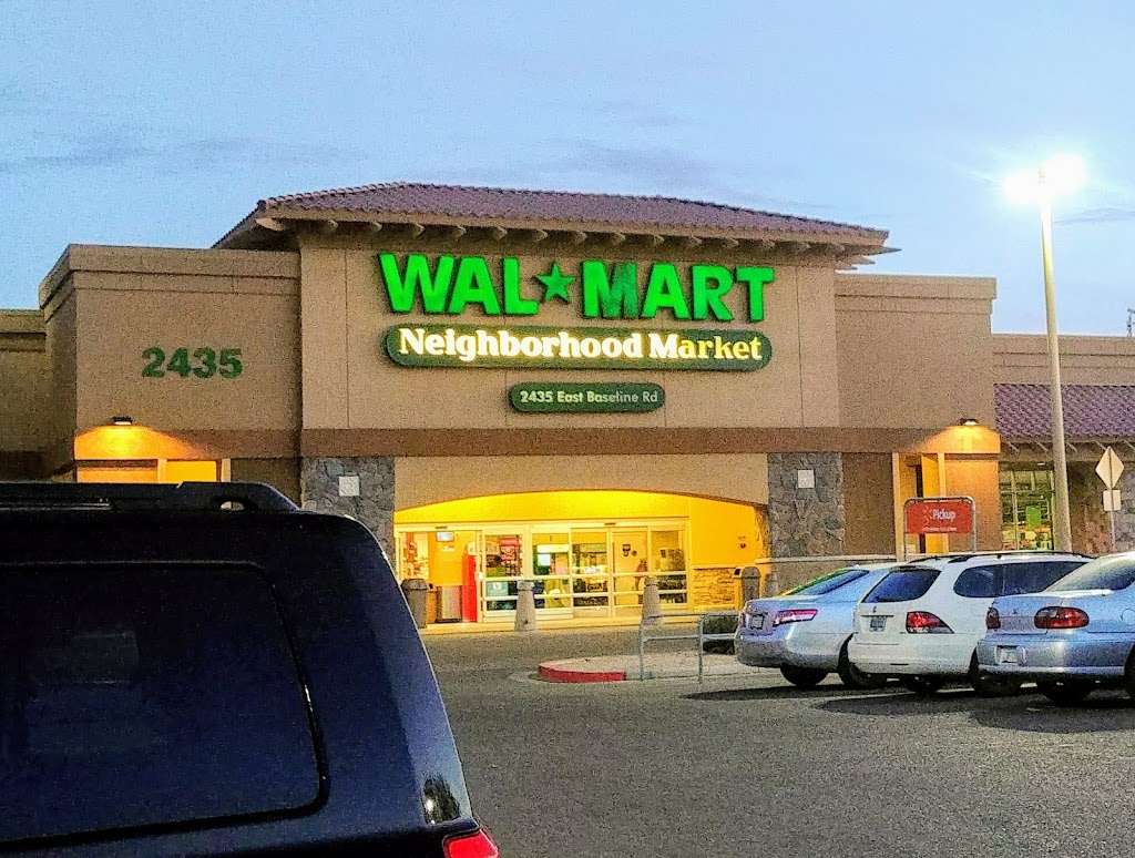 Walmart Neighborhood Market | 2435 E Baseline Rd, Phoenix, AZ 85042, USA | Phone: (602) 232-2115
