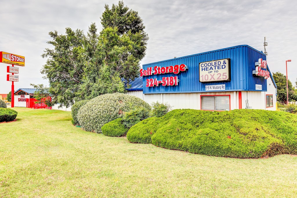 All Storage - Yukon I-40 | 515 N Mustang Rd, Yukon, OK 73099, USA | Phone: (405) 295-7833