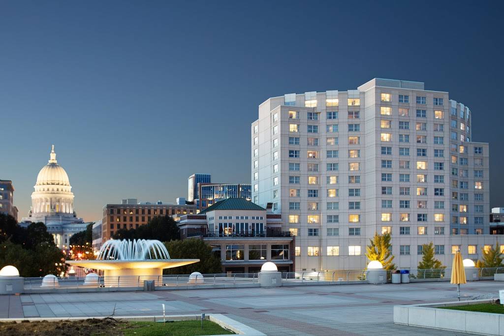 Hilton Madison Monona Terrace | 9 E Wilson St, Madison, WI 53703 | Phone: (608) 255-5100