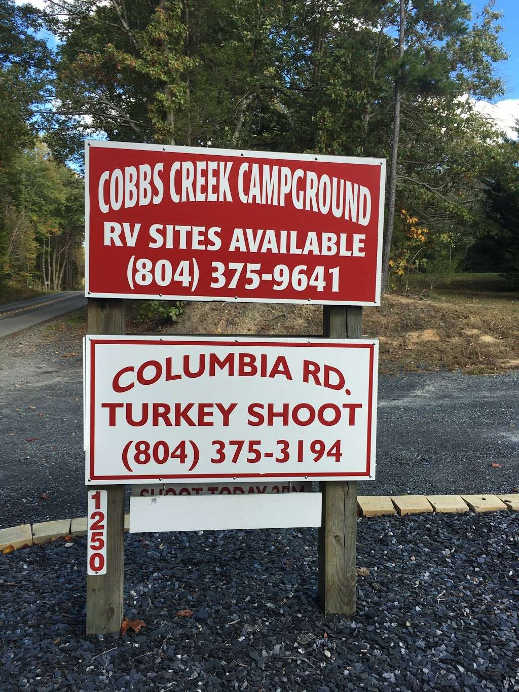 Cobbs Creek Campground and RV Park | 1250 Columbia Rd, Columbia, VA 23038, USA | Phone: (804) 375-9641