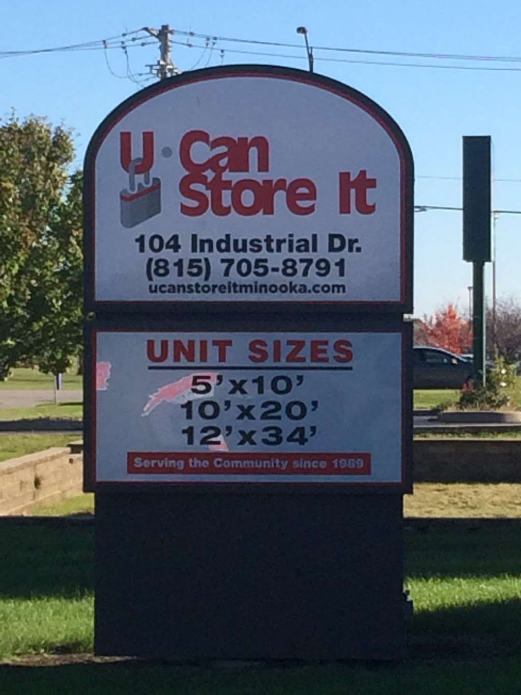 U-Can Store It | 104 Industrial Dr, Minooka, IL 60447, USA | Phone: (815) 705-8791