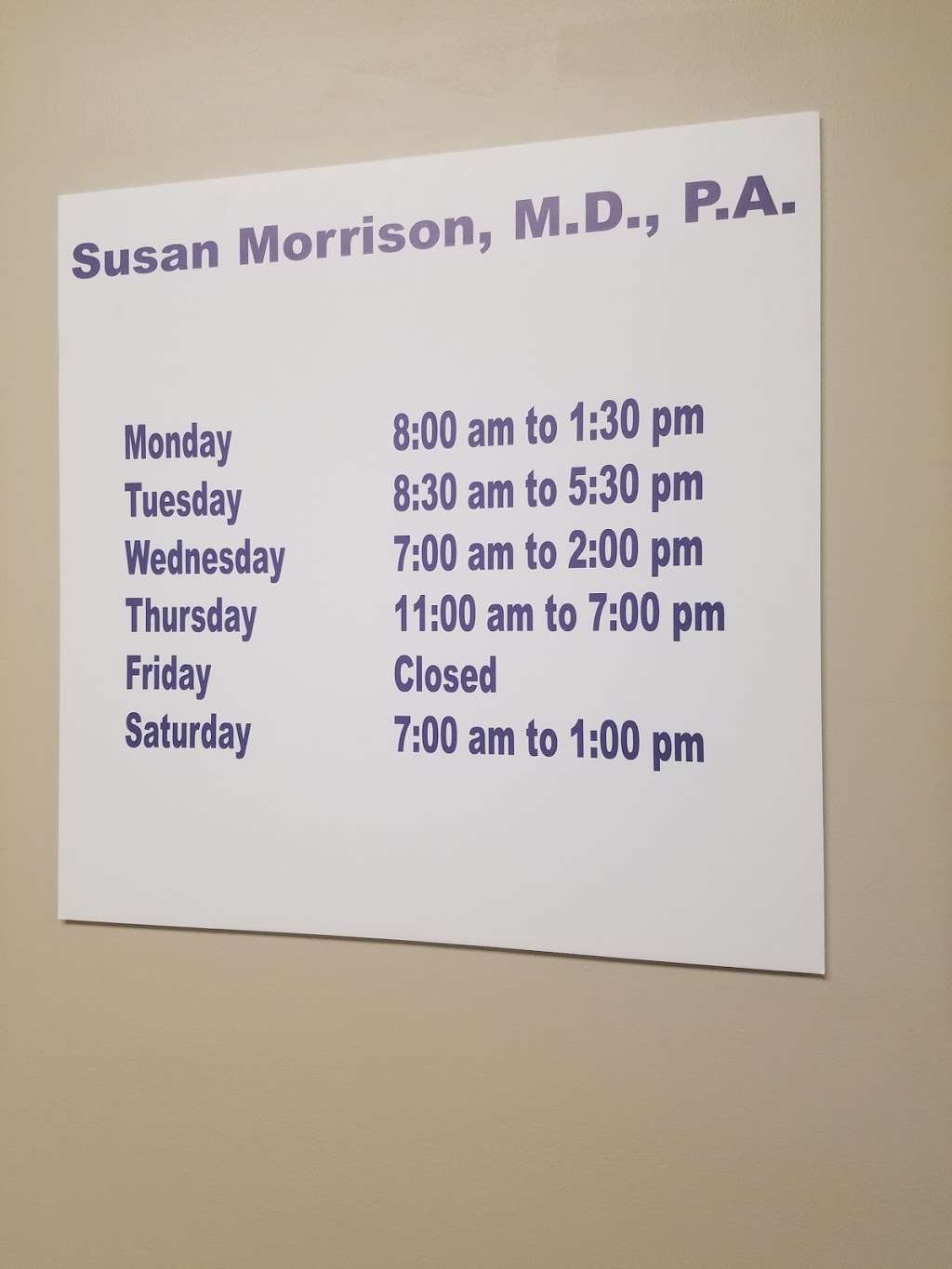 Morrison Susan H MD | 36 Newark Ave # 322, Belleville, NJ 07109 | Phone: (973) 450-0100